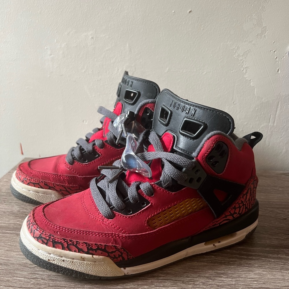 Air Jordan Spizike Red and Black